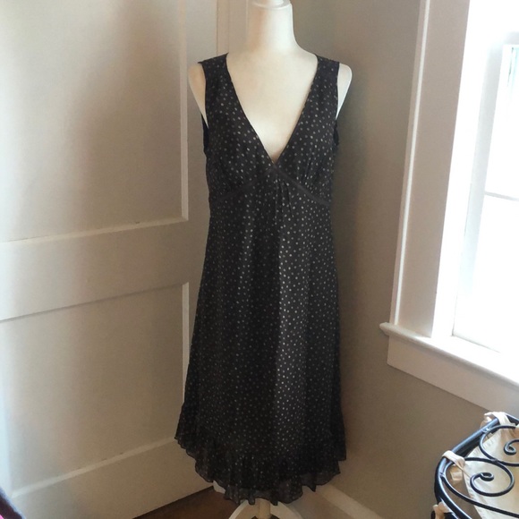 EUC Banana Republic Silk Georgette Dress Sz.14 - Picture 2 of 8